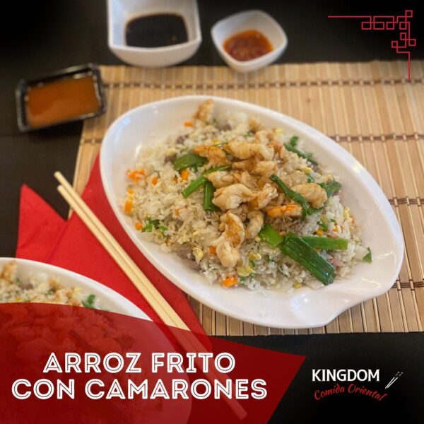 64. Arroz Frito Con Camarones