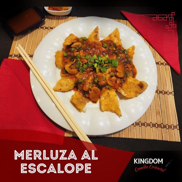 55. Merluza Al Escalope (Con Salsa De Tomate)